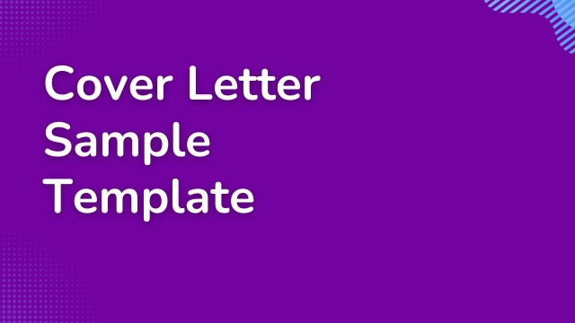 Cover Letter Sample Template for Nurses Cover Letter Sample Template for Nurses